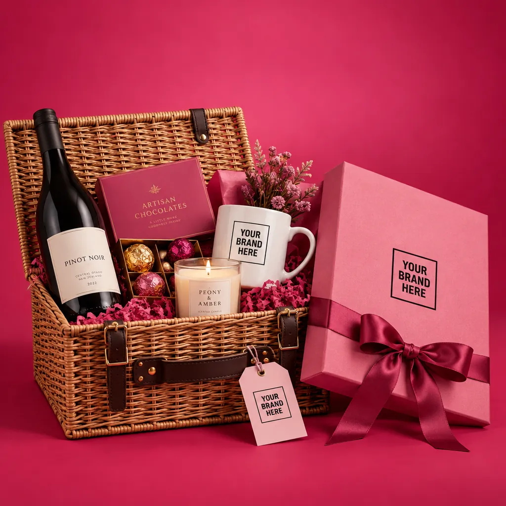 Branded seasonal gift hamper